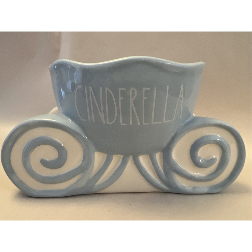Cinderella Carriage Rae Dunn Disney Princess Artisan Collection 7.5"